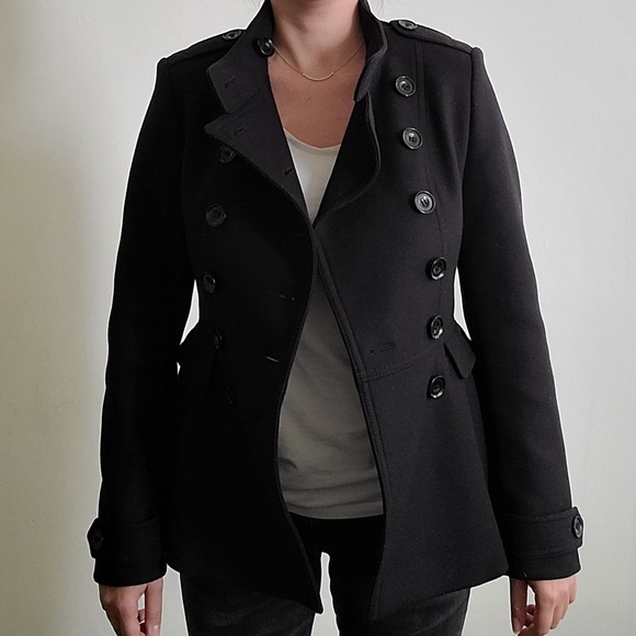 Burberry Brit peacoat in Navy NEW - Picture 3 of 13